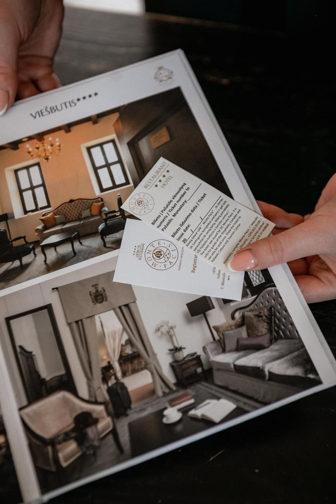 Monte Pacis In Pazaislis Hotel Kaunas Kültér fotó